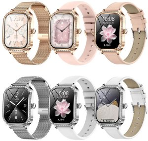 SMARTWATCH WATCH ZEGAREK AMOLED BLUETOOTH ROZMOWY MENU PL DAMSKI SMARTBAND MK88 12