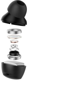 Słuchawki Spigen Bezprzewodowe słuchawki dokanałowe SA2401 ANC Pro In-ear Earphone White 5