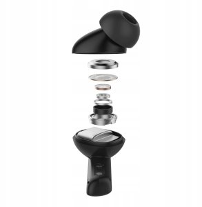 Słuchawki Spigen Bezprzewodowe słuchawki dokanałowe SA2402 ANC Pro In-ear Earphone White 5