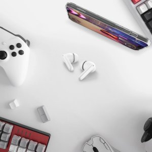 Słuchawki Spigen Bezprzewodowe słuchawki dokanałowe SA2400 ANC In-ear Earphone White 5