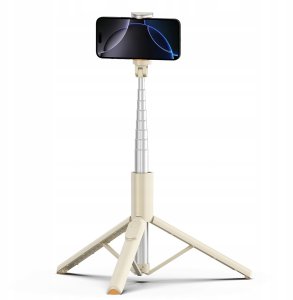 Kijek Tech-Protect L09S Bluetooth Selfie Stick Tripod Beige 5
