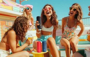 Bezprzewodowy głośnik QCY SP7 (niebieski) 5