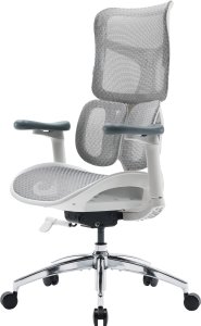 Fotel gamingowy Sihoo DORO S100 Mesh White 7