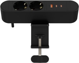 Listwa zasilająca MicroConnect Multi Desktop Power Socket 2 Gniazdo z USB 3