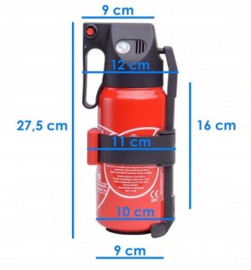 Gaśnica proszkowa 1 kg (P1-GAM) 6