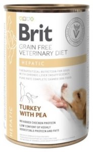BRIT GF Veterinary Diets Dog Hepatic 12x400g - karma mokra dla psa 2