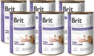 Brit Veterinary Diets BRIT GF Veterinary Diets Dog Gastrointestinal Low Fat 12x400g- -karma mokra dla psa 2