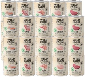 Wild Farm WILD FARM Pate Mix Smaków 30x800g karma dla psa 2