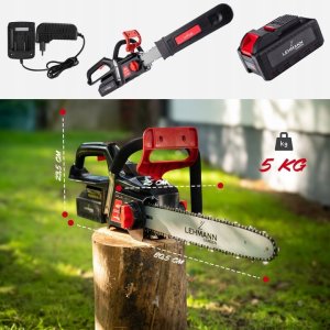 Pilarka akumulatorowa LGACS-1240 z mocą 1200 W i silnikiem bezszczotkowym 11