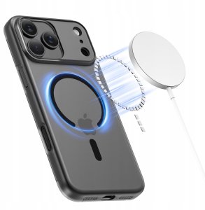 TECH-PROTECT MAGSLIM MAGSAFE IPHONE 17 PRO MATTE/BLACK 2