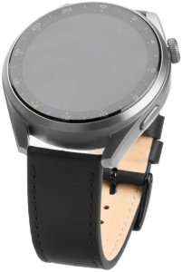 Fixed | Leather Strap with Quick Release 20mm for Smartwatch | Black 4