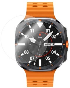 Fixed | Protective Tempered Glass for smartwatch Samsung Galaxy Watch Ultra, 2pcs | Clear 2