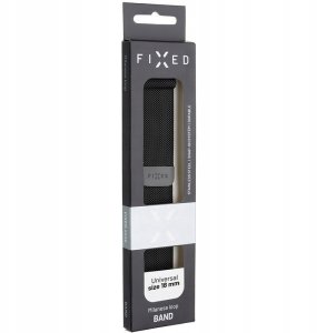 Fixed Fixed | Mesh Strap with Quick Release 18mm for smartwatch | Black 2