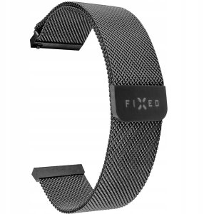 Fixed Fixed | Mesh Strap with Quick Release 18mm for smartwatch | Black 5
