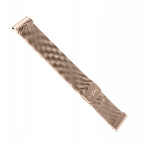 Fixed | Mesh Strap with Quick Release 22mm for Smartwatch | Rose gold 2
