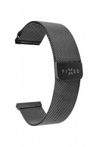 Fixed | Mesh Strap with Quick Release 20mm for Smartwatch | Black 5