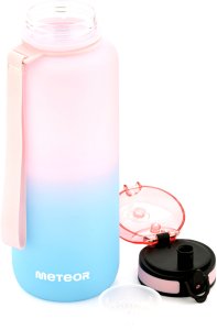 Meteor Bidon sportowy 1500 ml różowy/niebieski 2