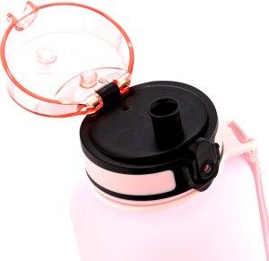 Meteor Bidon sportowy 1500 ml różowy/niebieski 3