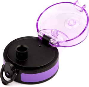 Meteor Bidon sportowy 1000 ml fioletowy/błękitny 4