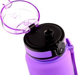 Meteor Bidon sportowy 1000 ml fioletowy/błękitny 6