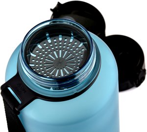 Meteor Bidon sportowy 1500 ml szaroniebieski (17665) 4