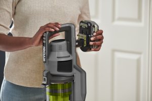 Vacuum cleaner - broom RYOBI RSVS18-1X40GL 18 V ONE+, with battery 4.0 Ah 4