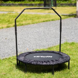 VIRTUFIT SKŁADANA TRAMPOLINA FITNESS Z UCHWYTEM 100 CM 6