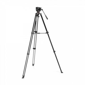 Manfrotto tripod set MVK500XAM 500X & Twin Leg Video Alu Kit 2