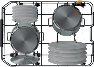 Zmywarka Whirlpool Dishwasher | WH6IC11BS7LA0 | Built-in | Width 44.8 cm | Number of place settings 11 | Number of programs 9 | Energy efficiency class C | Display | Black 7