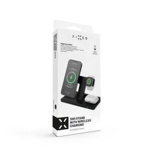 Fixed | MagPowerstation 3-in-1 wireless charging stand with MagSafe mount support | FIXMPOS-BK 9