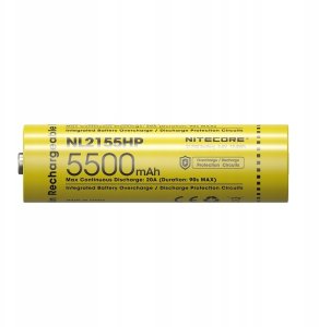 Nitecore Akumulator NL2155HP 5500mAh 21700 2