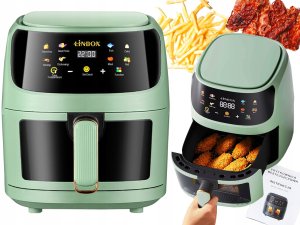 Frytkownica beztłuszczowa Linbox Frytkownica beztłuszczowa 5502 zielona 13