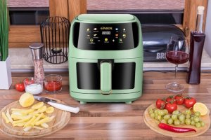 Frytkownica beztłuszczowa Linbox Frytkownica beztłuszczowa 5502 zielona 22