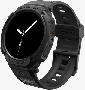 Etui Spigen Rugged Armor Pro do Samsung Galaxy Watch 8 40mm Matte Black 2