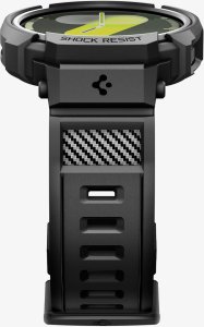 Etui Spigen Rugged Armor Pro do Samsung Galaxy Watch 8 40mm Matte Black 6