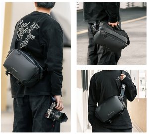 Torba Fotograficzna Walizka Saszetka Etui Na Aparat Kamerę Telefon K&f 10l / Czarny / Kf13.157v1 9