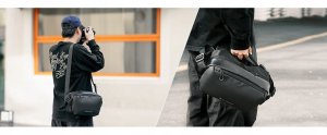 Torba Fotograficzna Walizka Saszetka Etui Na Aparat Kamerę Telefon K&f 10l / Czarny / Kf13.157v1 10