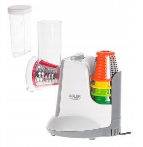 Szatkownica do warzyw z 5 nasadkami 5