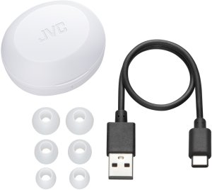 JVC HA-A5T-WN-E, True Wireless Stereo (TWS), Calls/Music, 20 - 20000 Hz, Headset, White 2