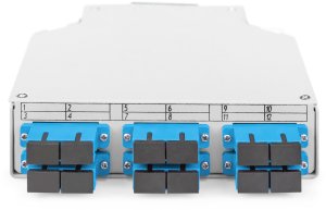 FIBER OPTIC DIN RAIL BOX OS2 2
