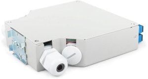 FIBER OPTIC DIN RAIL BOX OS2 4