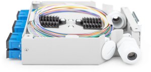 FIBER OPTIC DIN RAIL BOX OS2 5