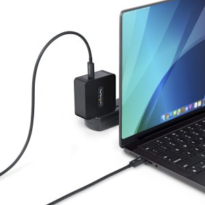 Kabel USB StarTech Thunderbolt - USB-C 1 m Czarny (TBLT5MM1M240W) 5