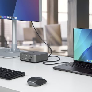 Kabel USB StarTech Thunderbolt - USB-C 1 m Czarny (TBLT5MM1M240W) 9