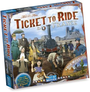 Ticket to Ride Map Collection #6 France & Old West 2