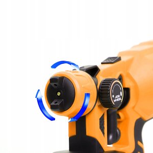 Pistolet Do Malowania Ścian Elektryczny Agregat Malarski 3 Dysze 70DIN 550w 7