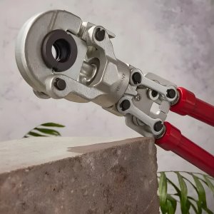 PRASKA ZACISKARKA HYDRAULICZNA RĘCZNA DO RUR PEX 12T MATRYCE PERT U 16 - 32 2