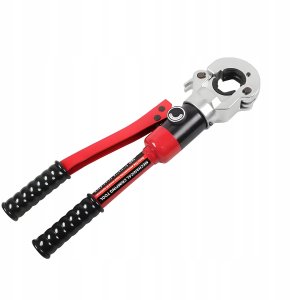 PRASKA ZACISKARKA HYDRAULICZNA RĘCZNA DO RUR PEX 12T MATRYCE PERT U 16 - 32 6