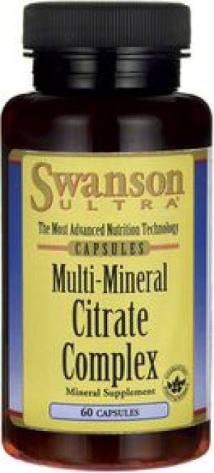 Swanson Multi Mineral Citrate Complex 60 kaps. 1