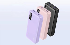 Powerbank UGREEN PB312 20000mAh 2xUSB-A, USB-C 20W fioletowy 4